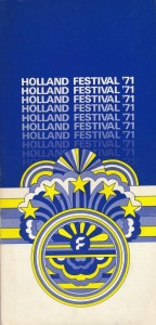 Holland Festival 1971