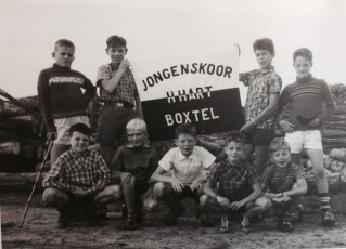 1958 kamp Esbeek bij boer meneer van Dal