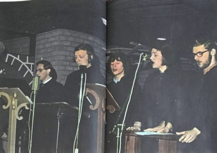 1974 25-jarig jubileum Martien Habraken en Cees Timmermans