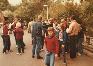 1983 jongenskoor naar Phantasialand 5