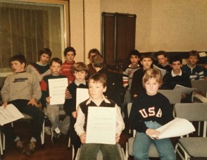 1984 opname Shirat Hadorot in AVRO studio 10