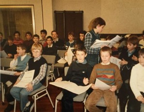 1984 opname Shirat Hadorot in AVRO studio 11