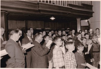 1959 op het koor