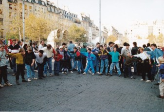 Koorreis naar Parijs 1990