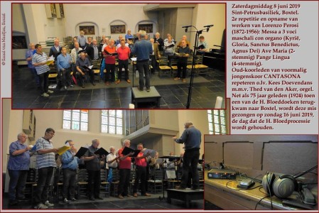 Repetitie Zangers van Cantason 8 juni 2019