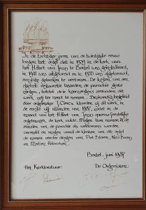 1987 Restauratie orgel H. Hartkerk