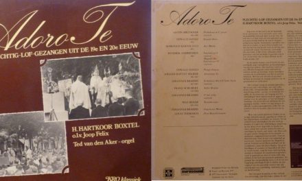 Audio: LP Adoro Te 1977