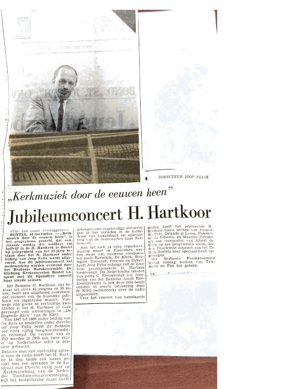 1968 Krantenknipsels Jubileum