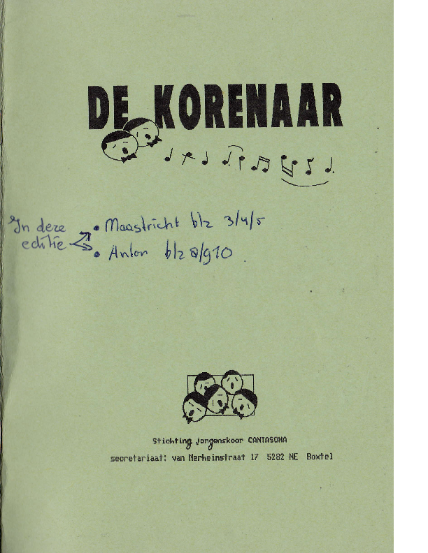 1990 De Korenaar, jg 1, nr.6 1990