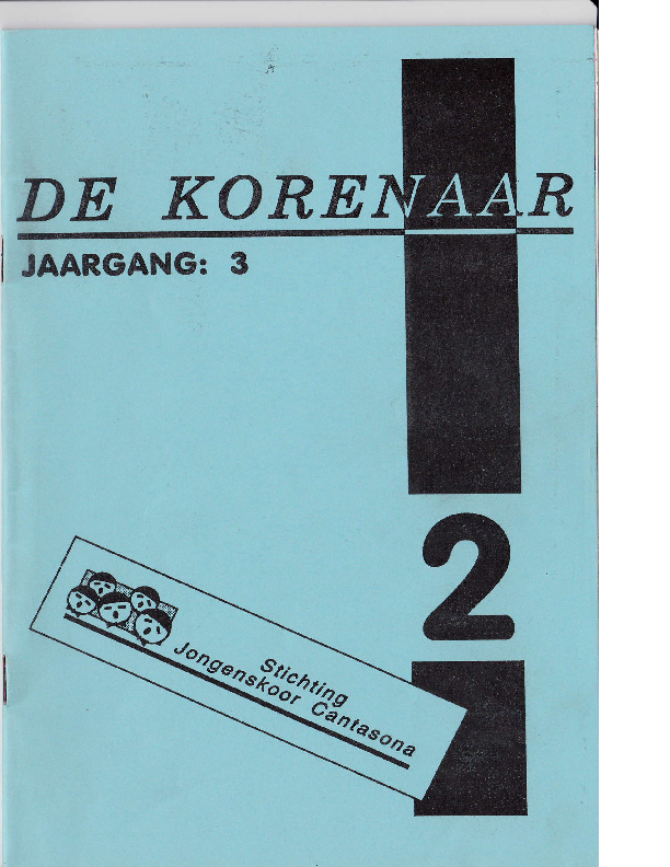 1992 De Korenaar, jg.3, nr.2 1992