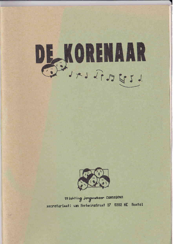 1990 De Korenaar, jg.1, nr.5 1990