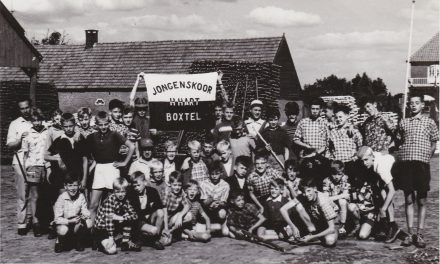 Foto: 1957 en 1958 kamp in Esbeek