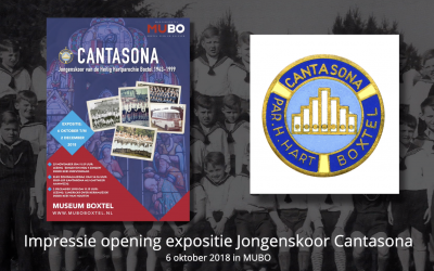 Video: impressie opening expositie Jongenskoor Cantasona