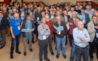 Foto: tranen door 120 mannenstemmen