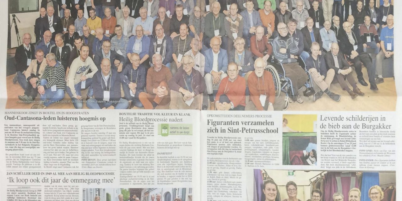 Foto: 13 juni 2019 Artikel in Brabants Centrum