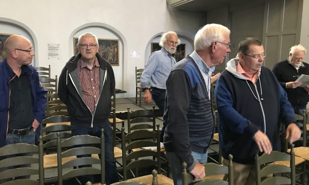 Foto: 2e repetitie Zangers van Cantasona