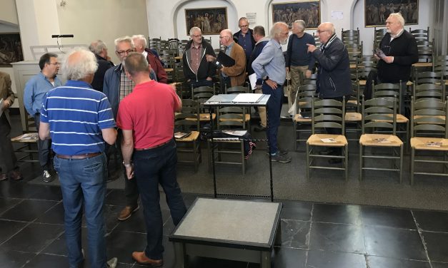 Foto: 2e repetitie Zangers van Cantasona