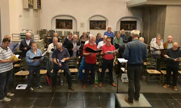 Foto: 2e repetitie Zangers van Cantasona