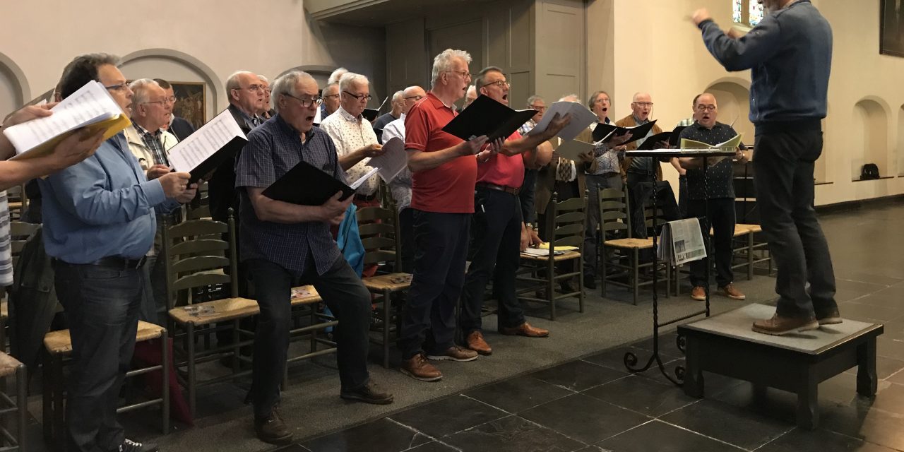 Foto: 2e repetitie Zangers van Cantasona