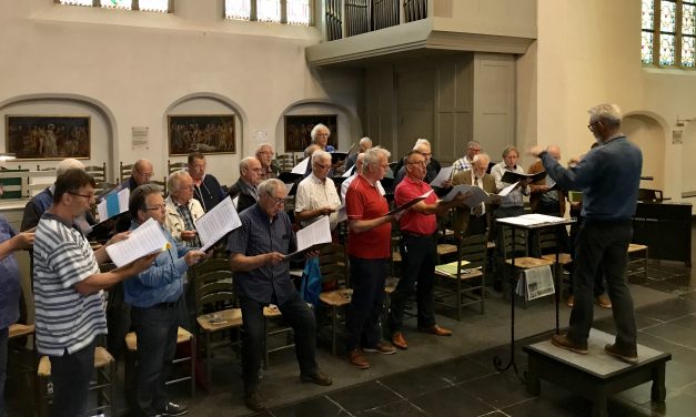 Foto: 2e repetitie Zangers van Cantasona