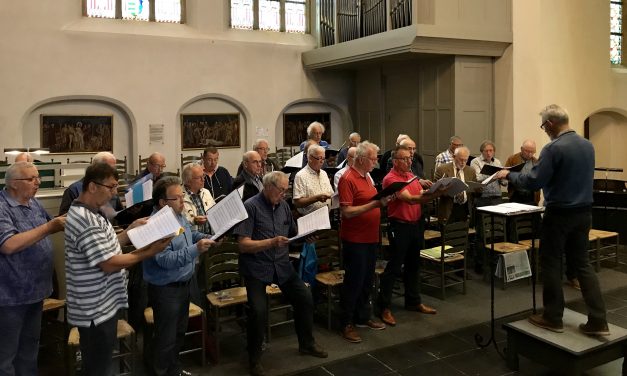 Foto: 2e repetitie Zangers van Cantasona