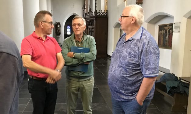 Foto: 2e repetitie Zangers van Cantasona