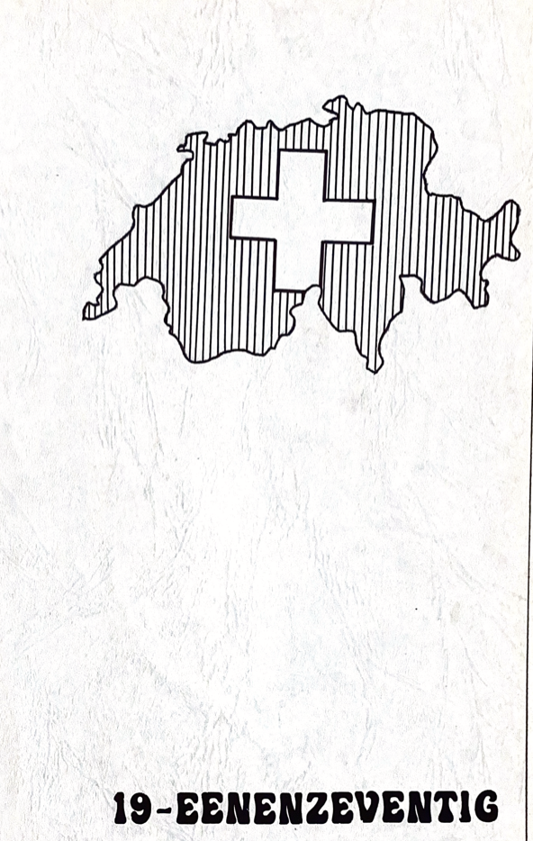 1971 19-eenenzeventig Naar Zwitserland, hoog de bergen in …. Cabakampverslag 1971