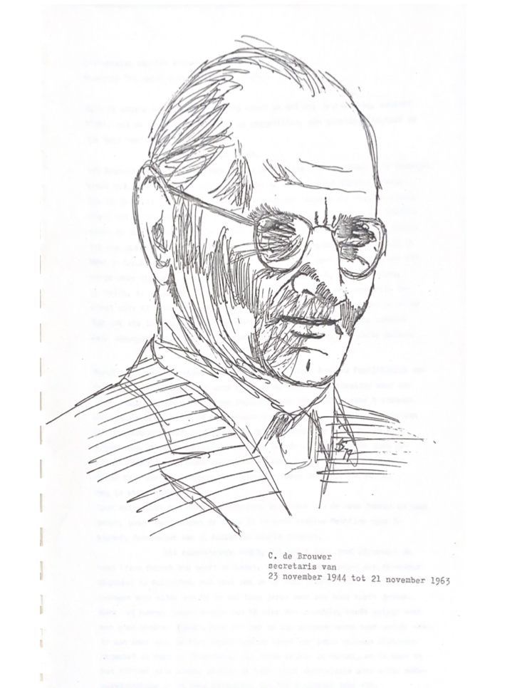 1945 Jaarverslag van het kerkkoor St. Cecilia 1944-1945