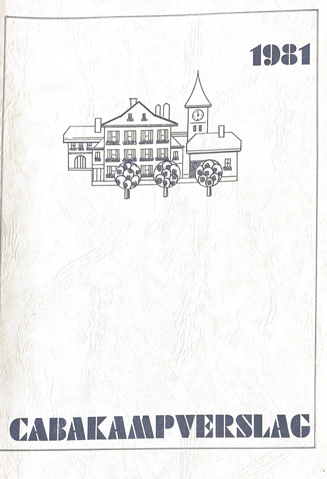1981 30 juli – 9 aug Gruwelijk – Cabakampverslag Meikirch Zwitserland