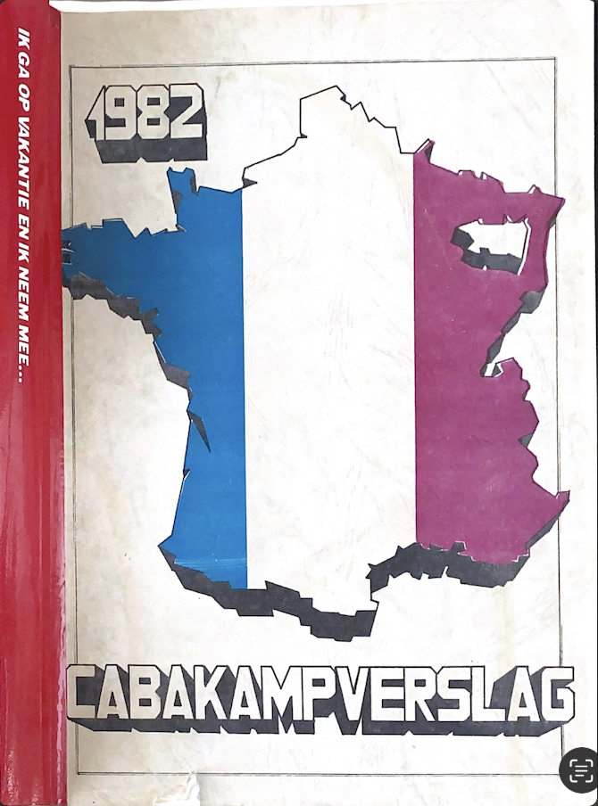 1982 29 juli-8 aug Ik ga op vakantie en ik neem mee … Cabakampverslag Vecoux Frankrijk